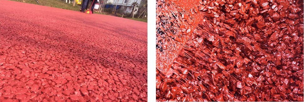 RedColouredAsphaltPavement-Greefield RedColouredAsphaltPavement-Greefield